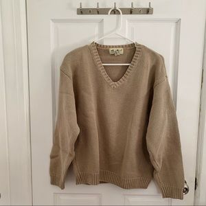 Eddie Bauer Vintage Beige Sweater